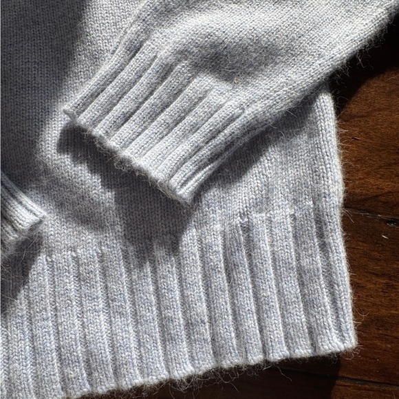 Lavender Angora Turtleneck Sweater-Size Large - Picture 6 of 11